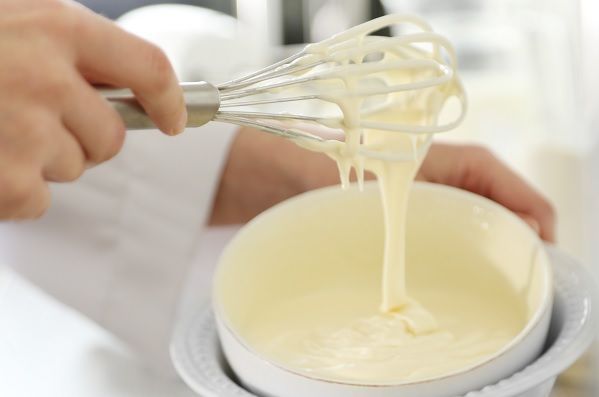 Batir queso crema