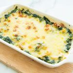 Espinacas gratinadas con queso