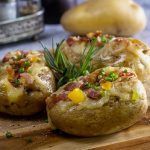 Patatas asadas rellenas