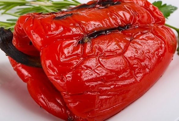 Pimiento asado parrilla