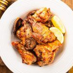 Pollo al ajillo casero tradicional
