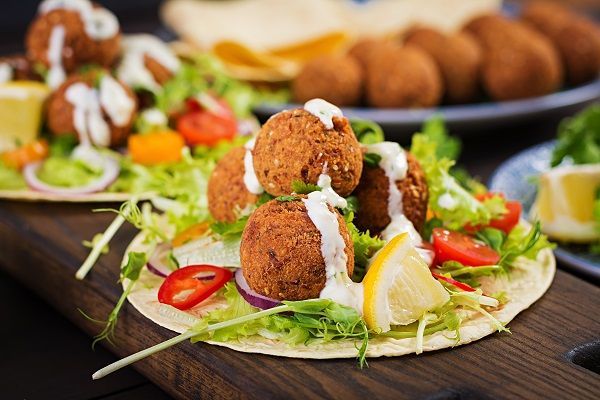 Falafel casero tradicional