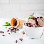 Helado de café sin heladera