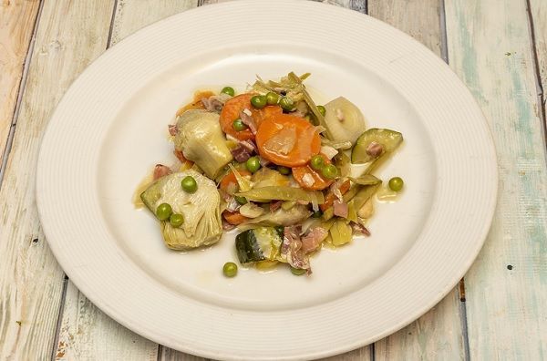 Menestra de verduras tradicional
