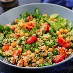 Ensalada de garbanzos vegana