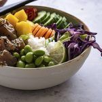 Poke bowl hawaiano