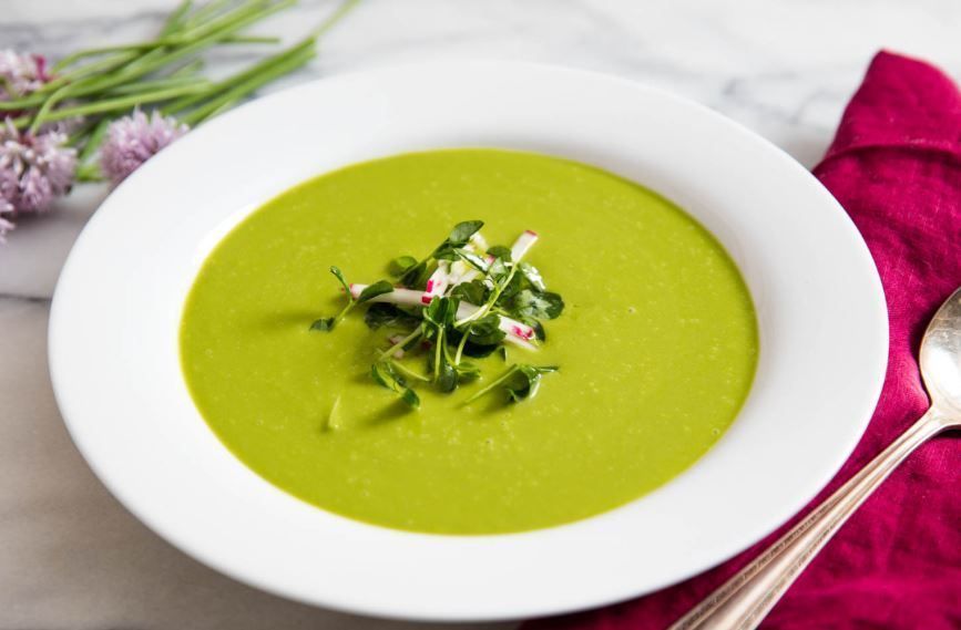 Sopa de lechuga