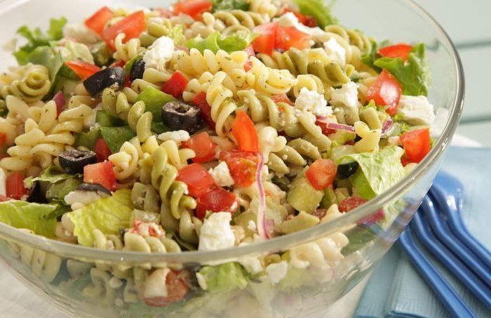 Ensalada de pasta sencilla