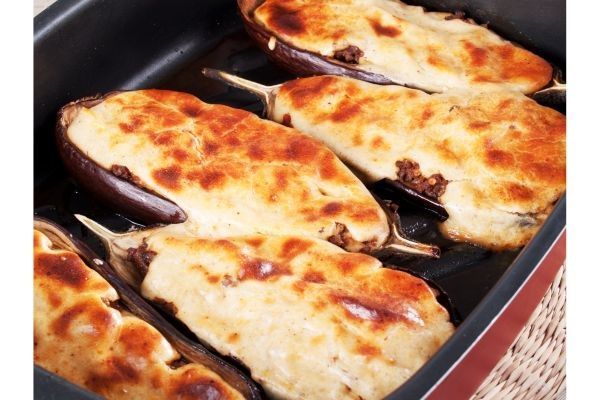 Berenjenas rellenas al horno