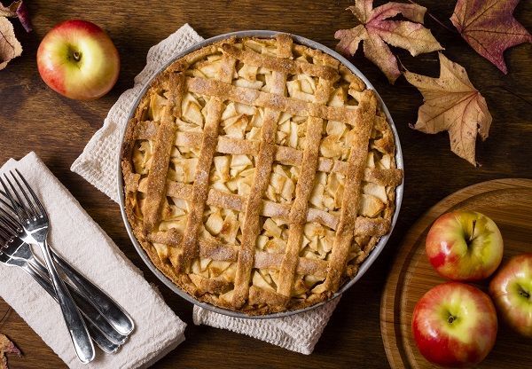 Tarta de manzana receta americana