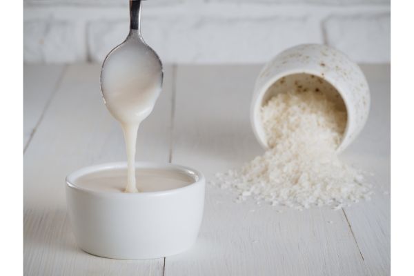 Mantequilla de coco cruda