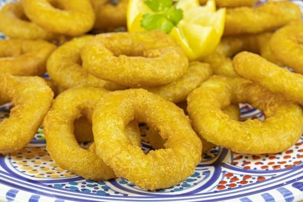 Calamares a la romana crujientes