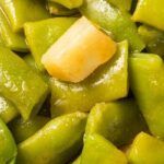 Judías verdes con patatas y aceite