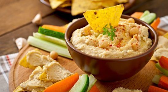 Hummus de garbanzos en Thermomix
