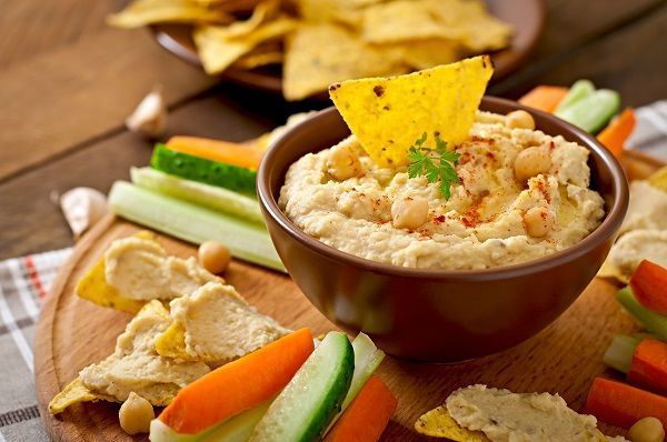 Hummus de garbanzos en Thermomix