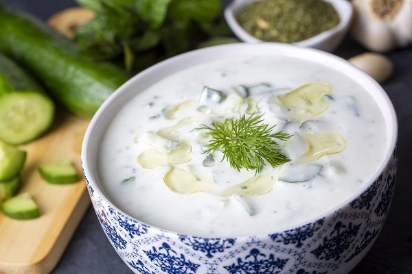 Tzatziki tradicional griego