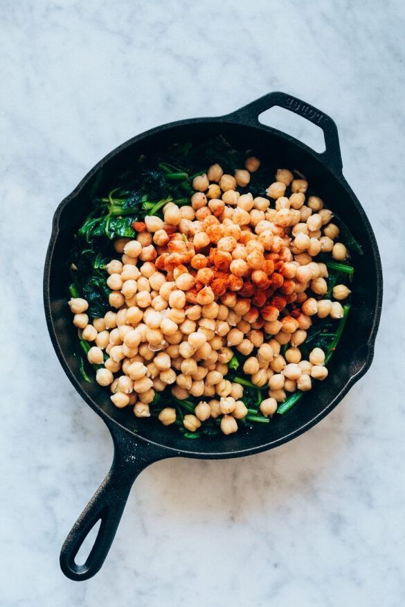 garbanzos-salteados-585×876