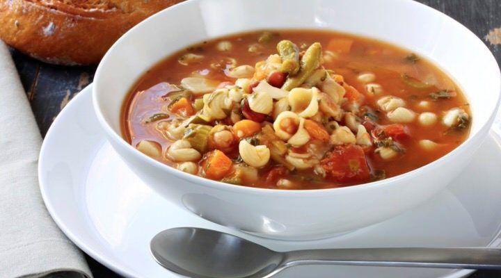 Sopa minestrone