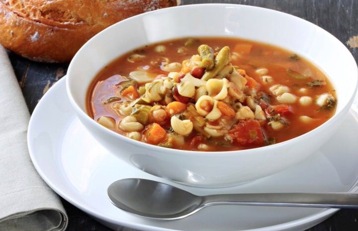 Sopa minestrone