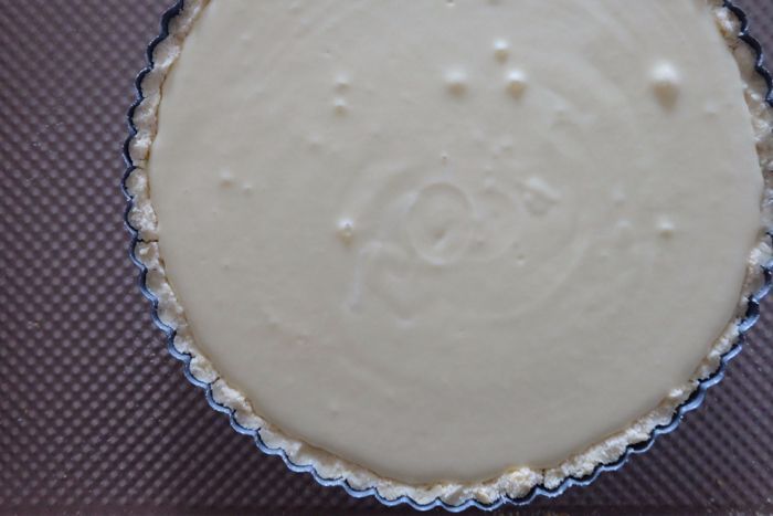 yogurt cheesecake ready bake close up