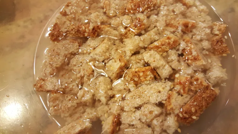 Soaked-bread-for-Meatballs