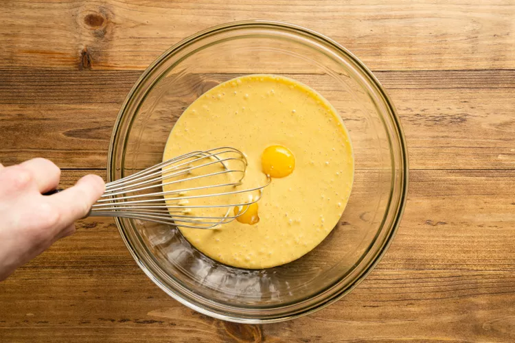 mezcla huevos