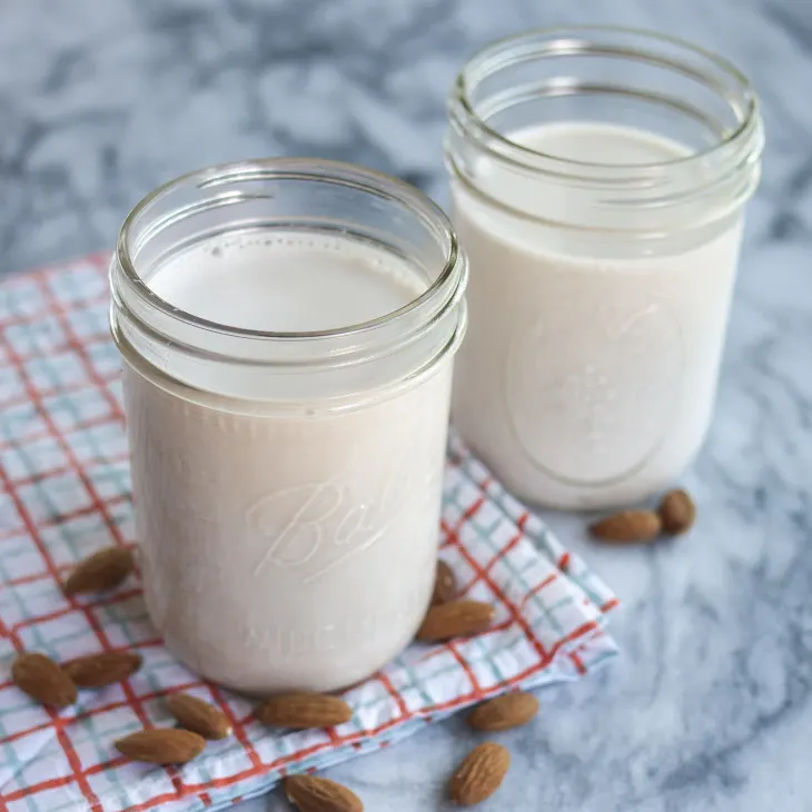 leche almendras
