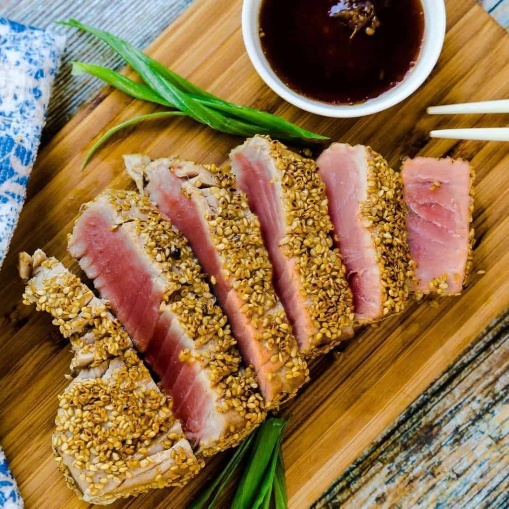 Sesame-Crusted-Pan-Seared-Ahi-Steaks-LowCarbingAsian-Cover