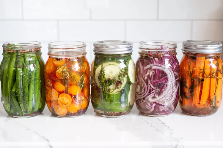verduras encurtidas