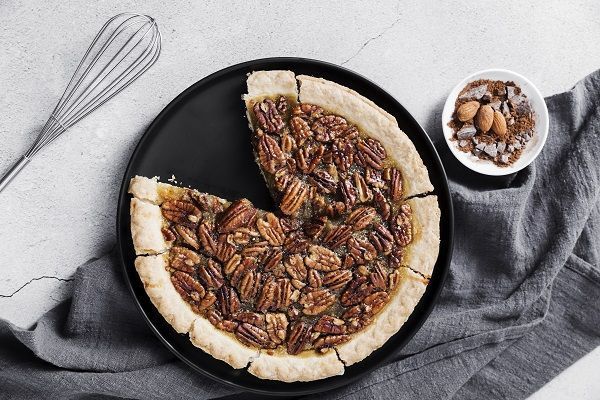 Tarta de nueces pecanas