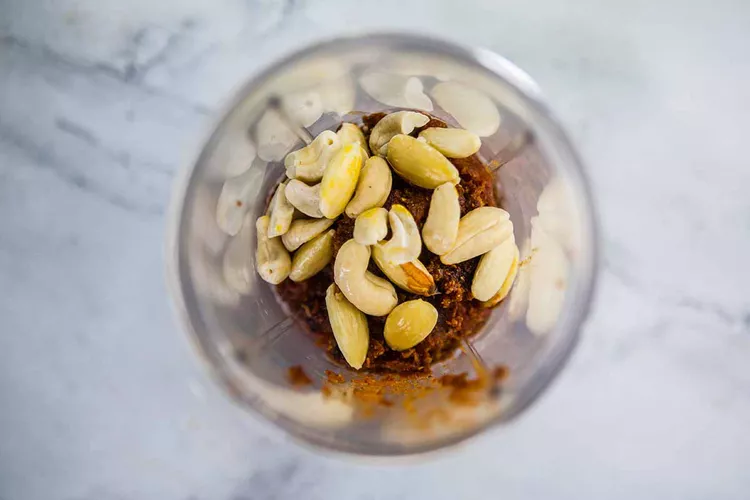 salsa frutos secos