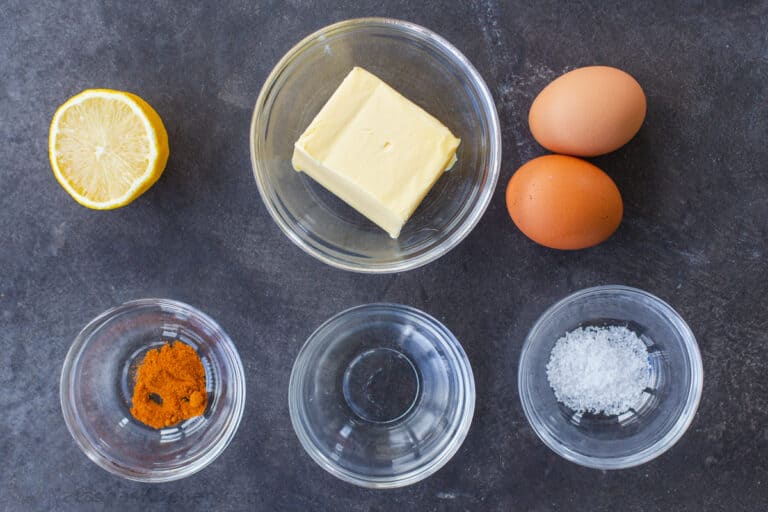 ingredientes salsa holandesa