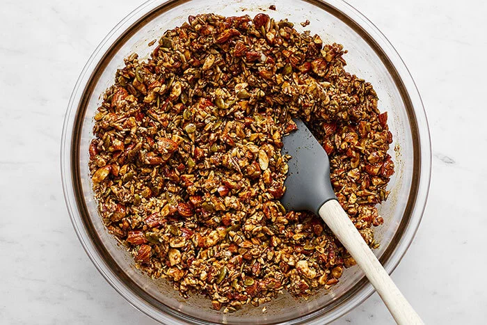 mezclar granola