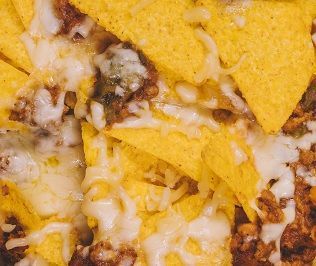 Paso 2 de nachos air fryer