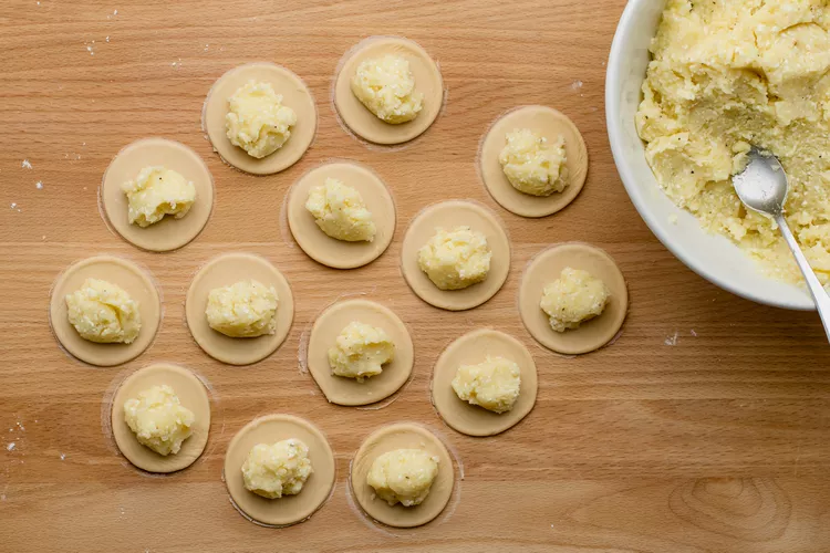 rellenar pierogi