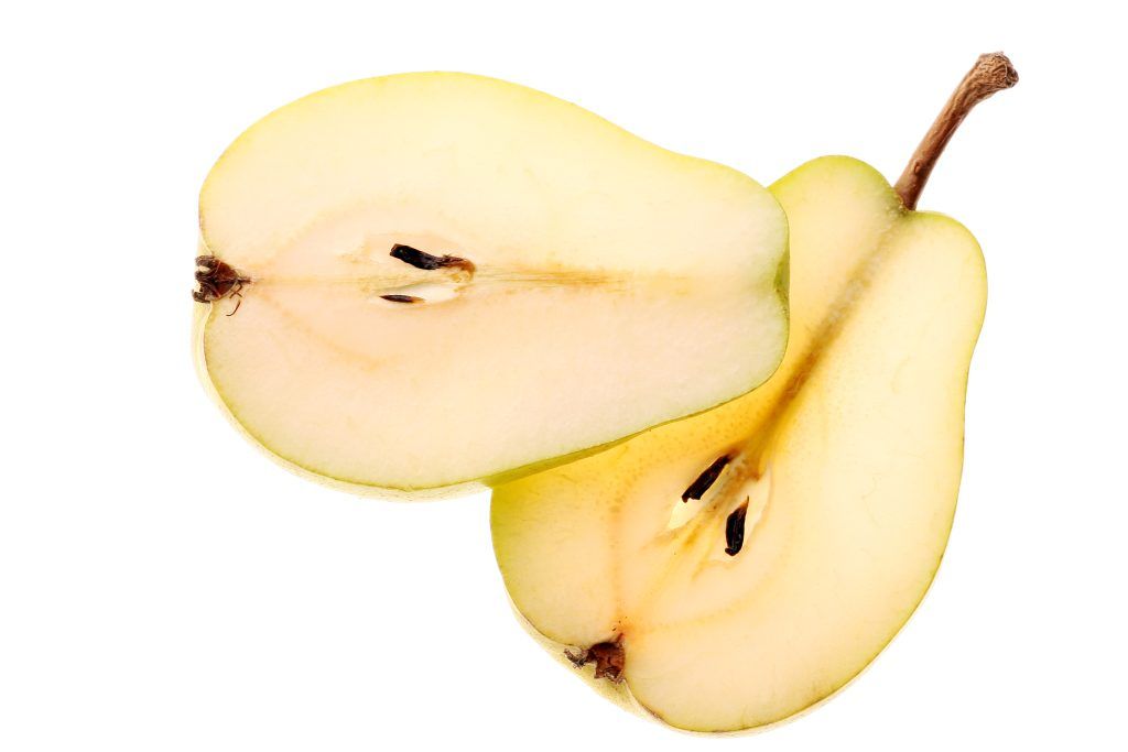 a makro of a fresh fruit