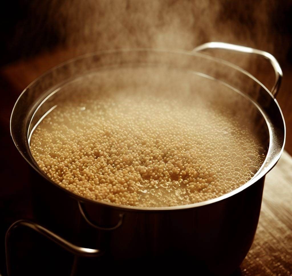 Hervir quinoa