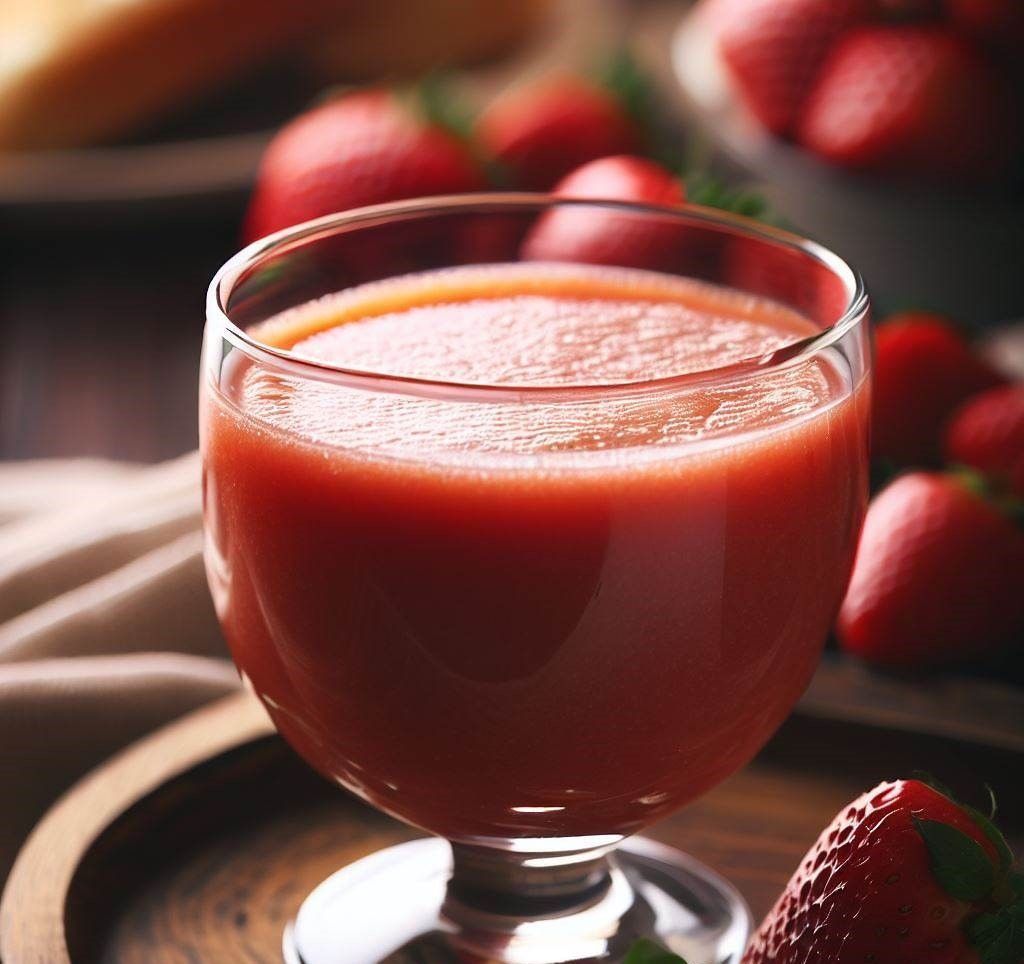 gazpacho de fresas