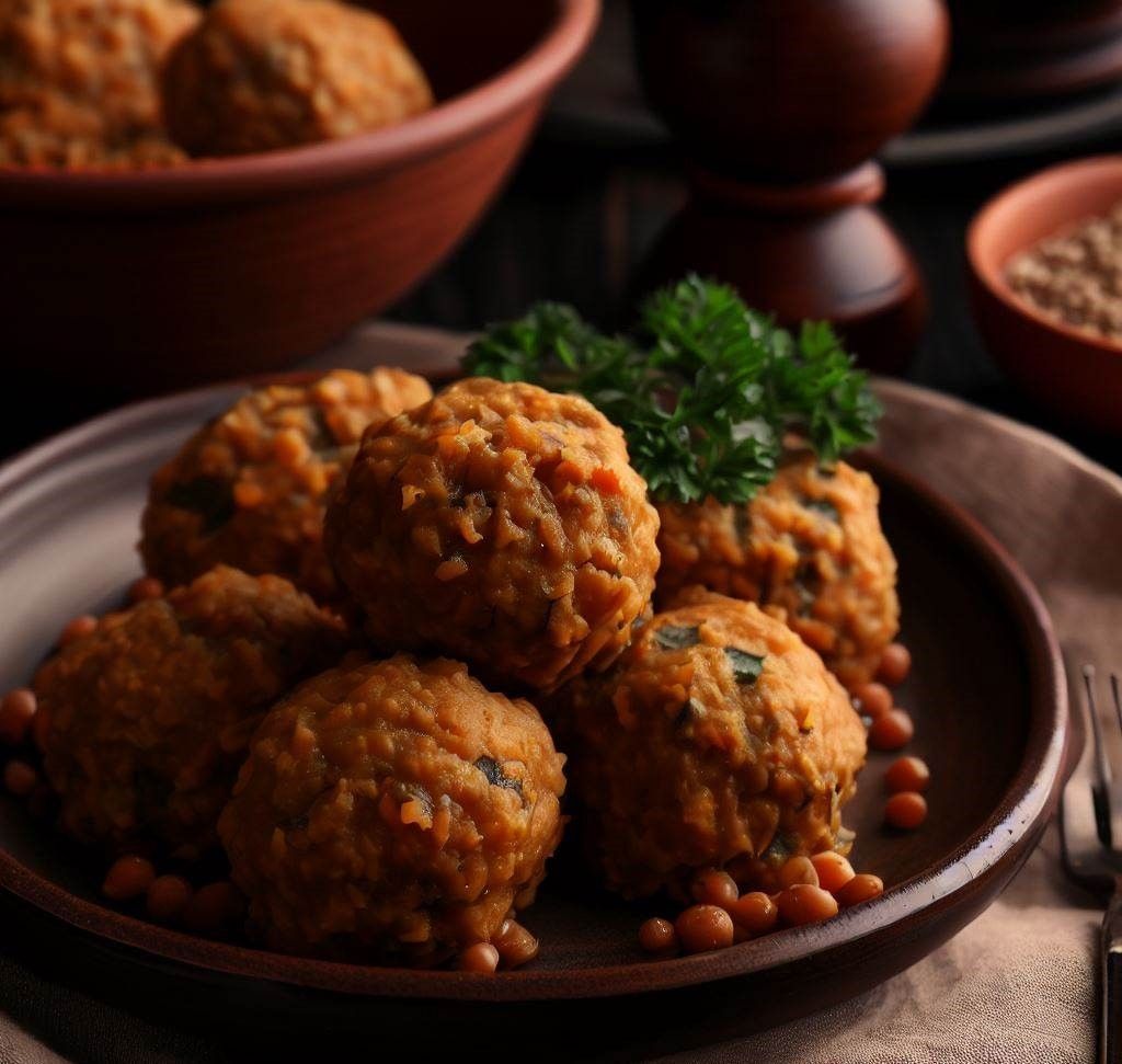 Albóndigas de lentejas