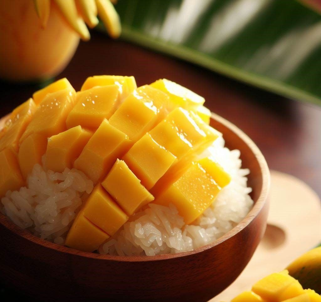 Mango sticky rice