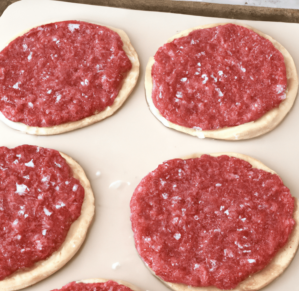 Hamburguesa sobre tortilla