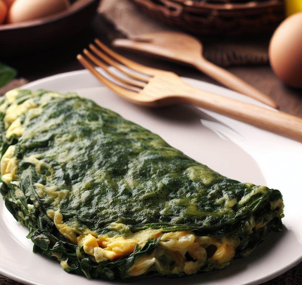 tortilla espinacas