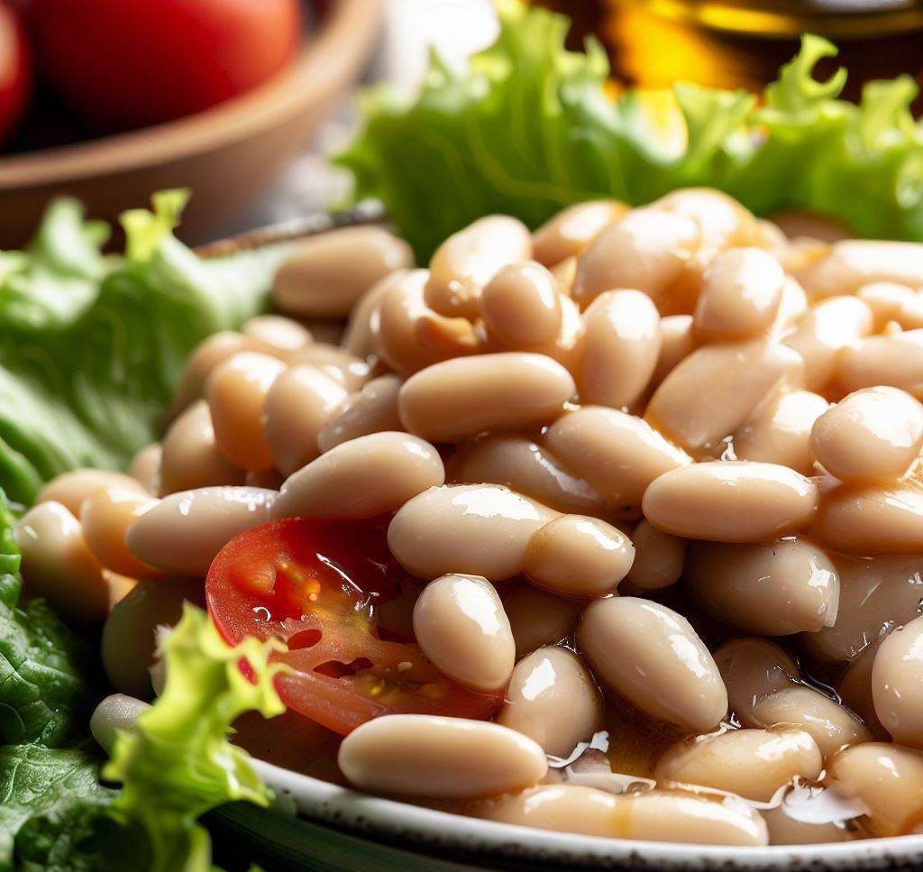 ensalada de alubias casera