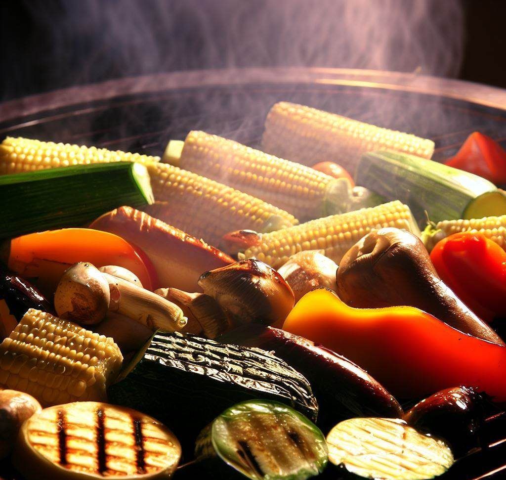 parrilla verduras