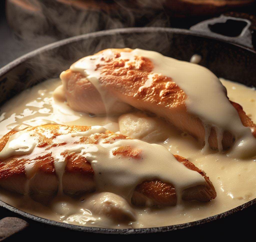 pechugas con queso