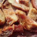 Careta de cerdo asada
