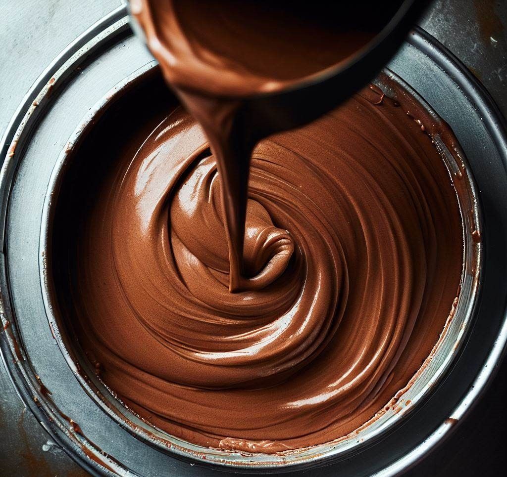 chocolate molde bizcocho
