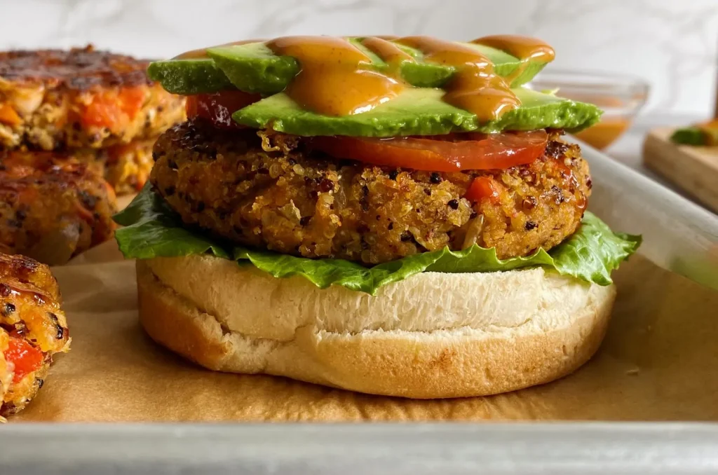 hamburguesa de quinoa