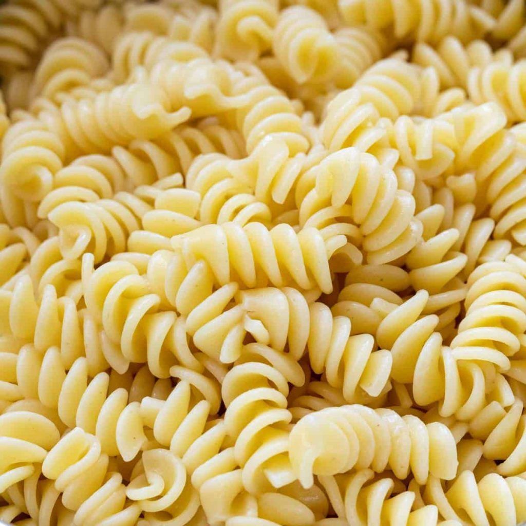 pasta cocida