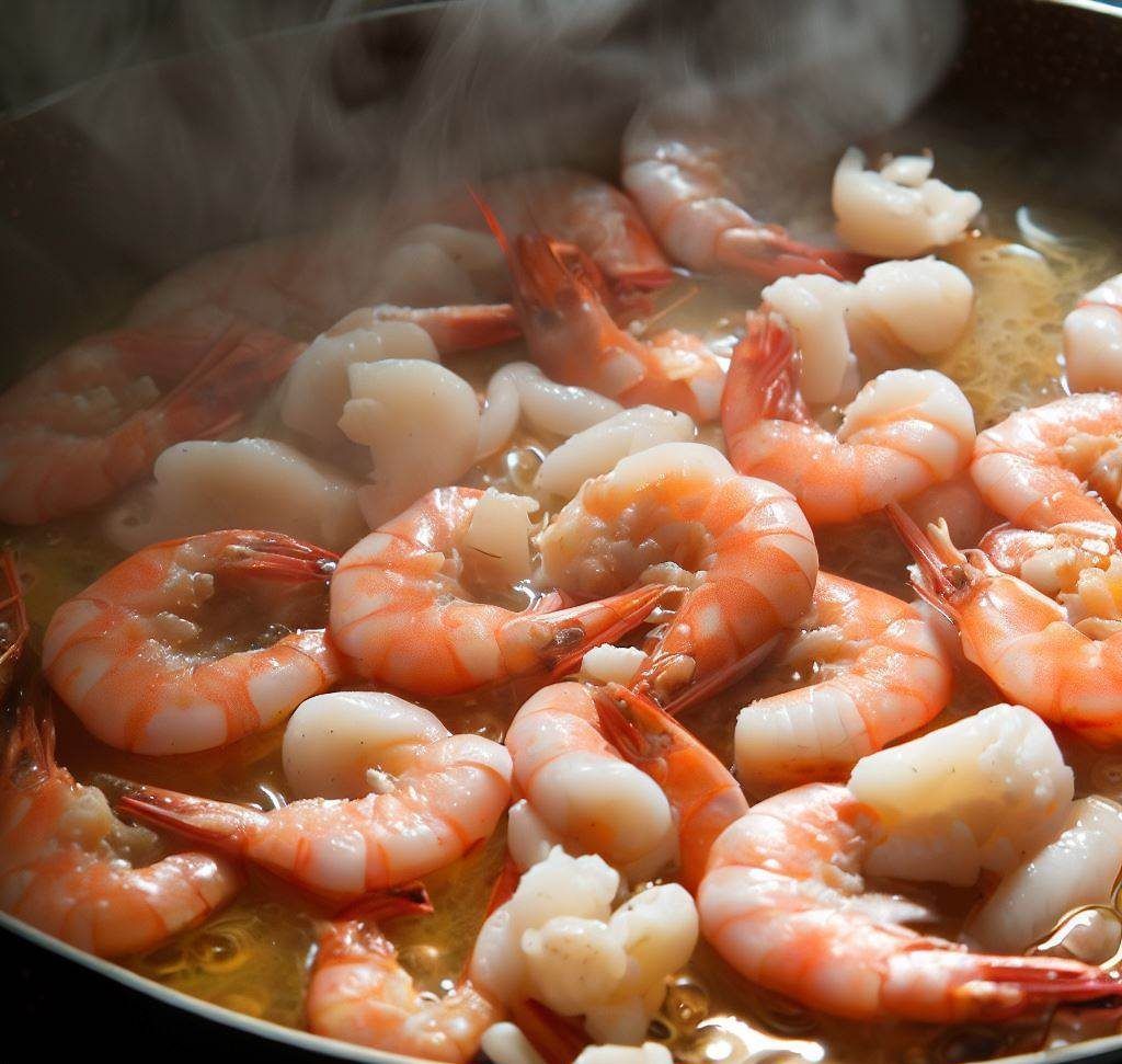 gambas sartén